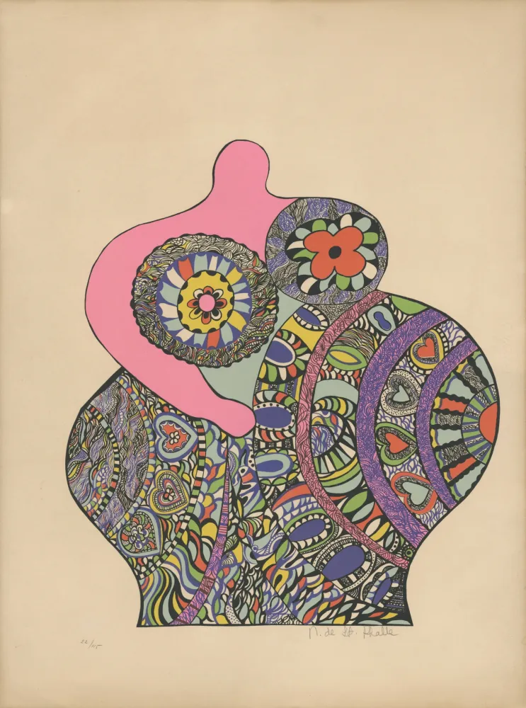 Siebdruck De Saint Phalle - Nana Power : Nana II