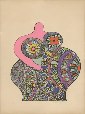 Siebdruck De Saint Phalle - Nana Power : Nana II