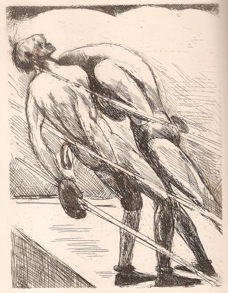 Illustriertes Buch De Segonzac - Tableau de la boxe