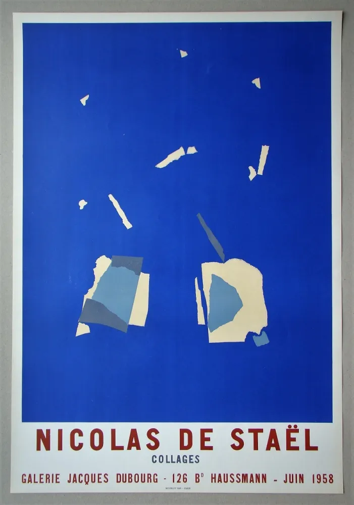 Plakat De Stael - Collages