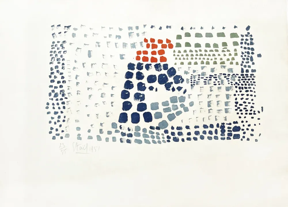 Lithographie De Stael - Composition