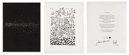 Illustriertes Buch De Stael - René Char. POÈMES. 14 bois originaux à pleine page (1952)