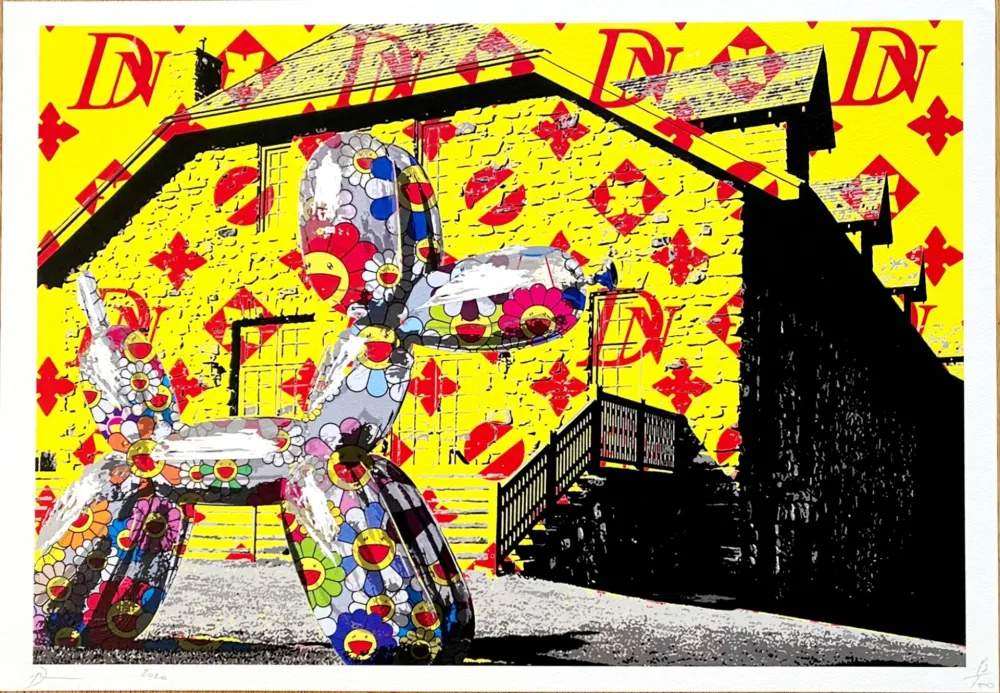 Digitale Druckgrafik Death Nyc - Balloon Dog