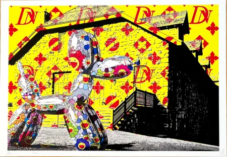 Digitale Druckgrafik Death Nyc - Balloon Dog