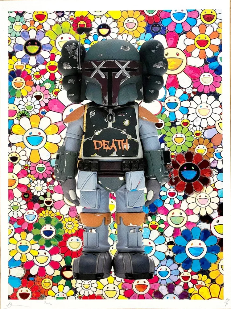 Digitale Druckgrafik Death Nyc - Boba Fett