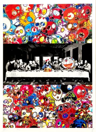 Digitale Druckgrafik Death Nyc - Last Supper