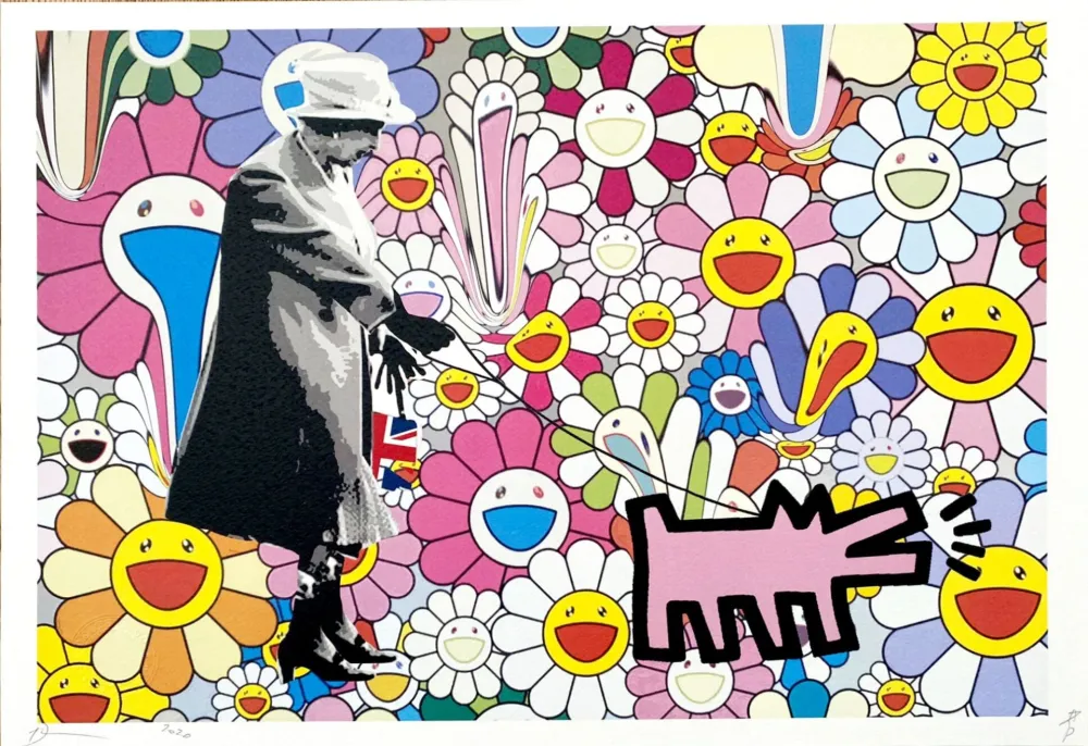 Digitale Druckgrafik Death Nyc - Queen Flowers