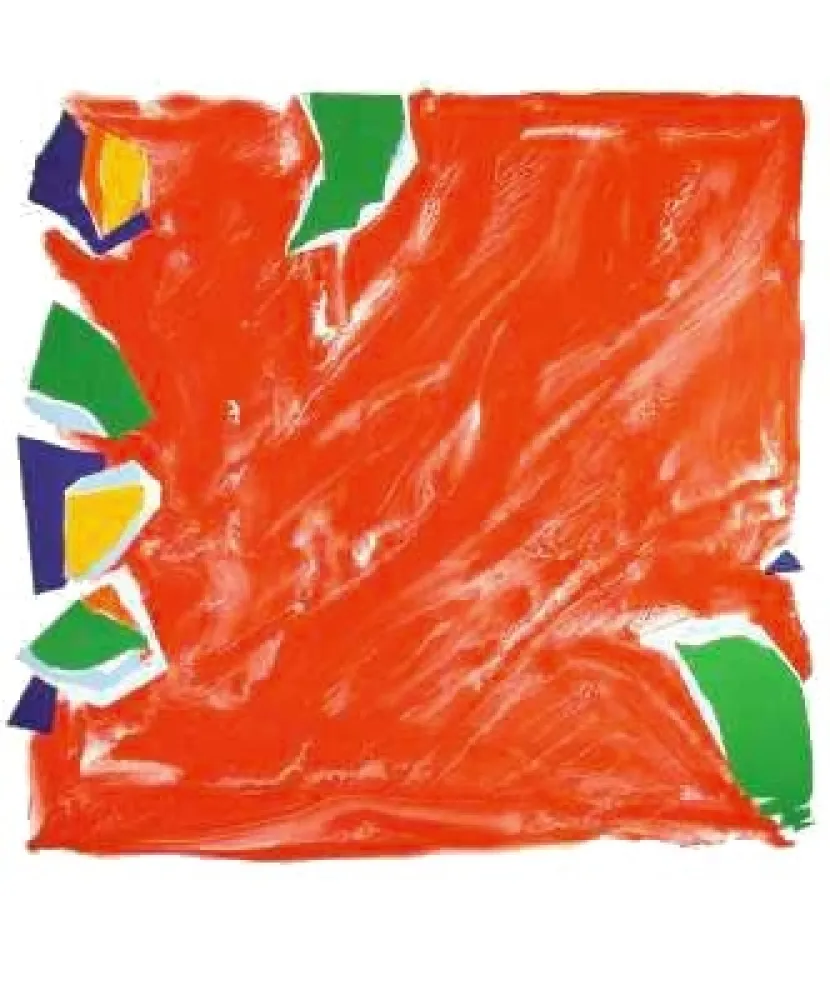 Lithographie Debré - Abstract composition