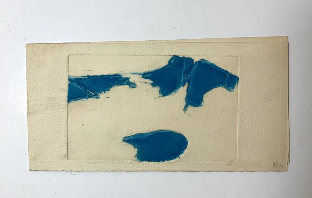 Aquatinta Debré - Aquatinte, 1972