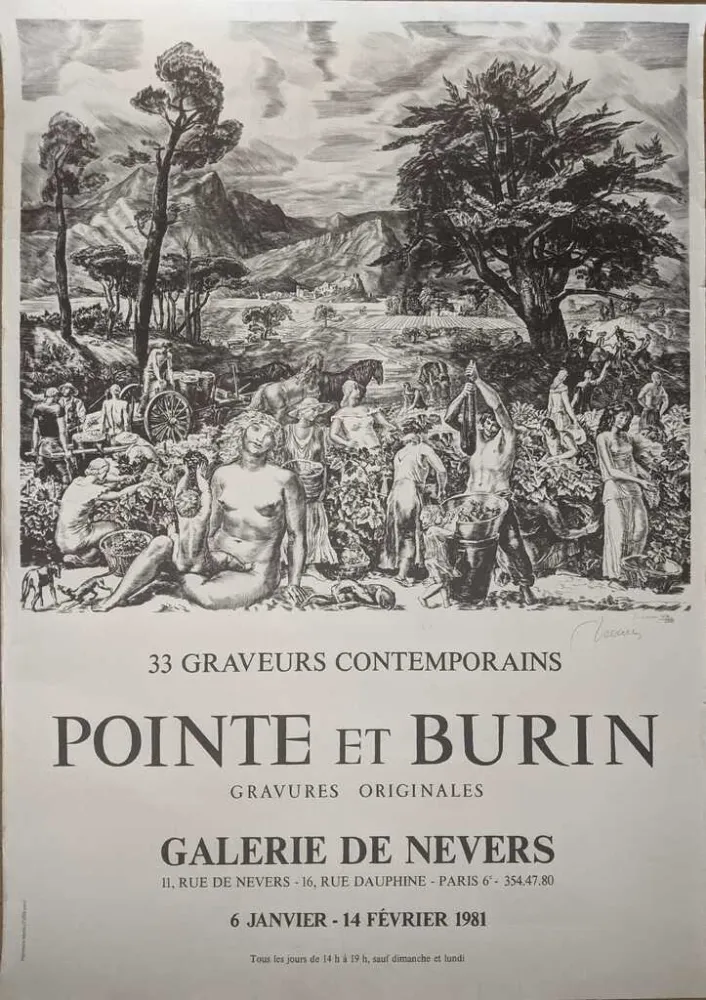 Plakat Decaris - Grandes vendanges I