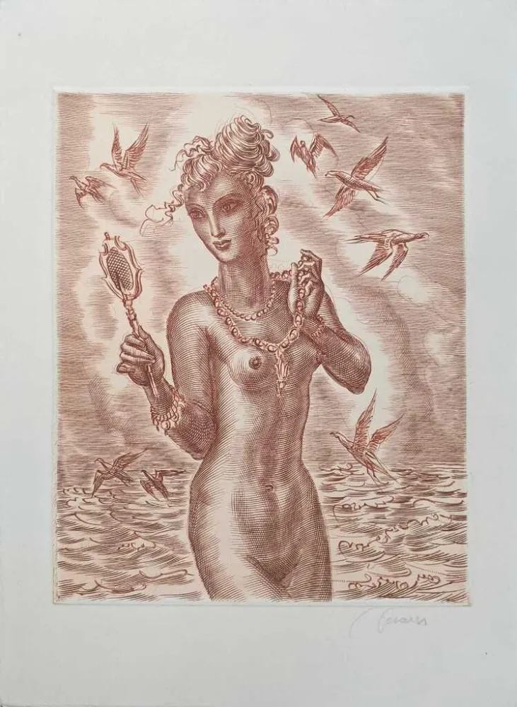 Radierung Decaris - Vénus