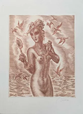 Radierung Decaris - Vénus