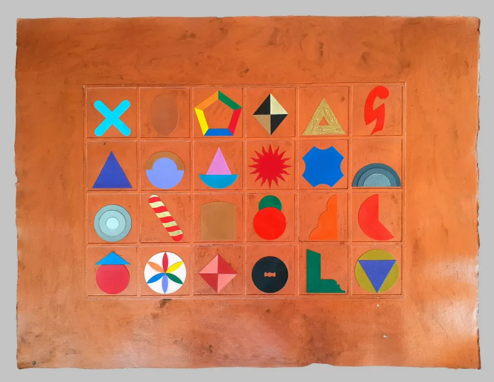 Siebdruck Del Pezzo - Casellario