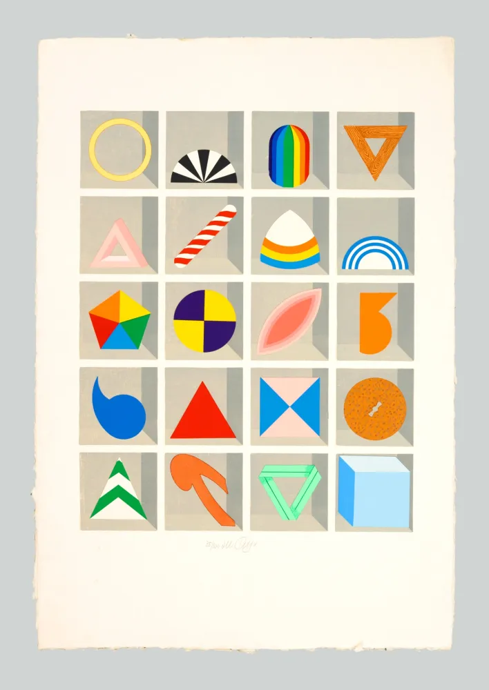 Linolschnitt Del Pezzo - Casellario