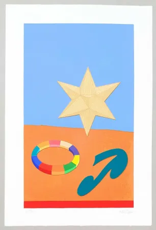 Siebdruck Del Pezzo - Composizione