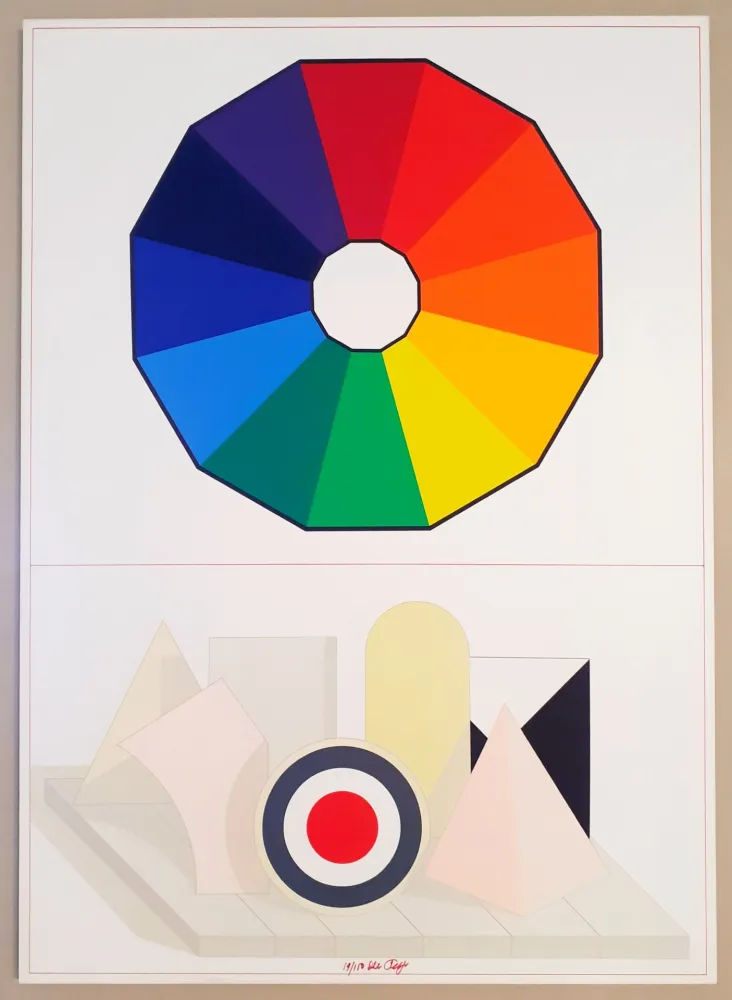 Siebdruck Del Pezzo - Composizione