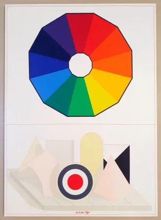 Siebdruck Del Pezzo - Composizione