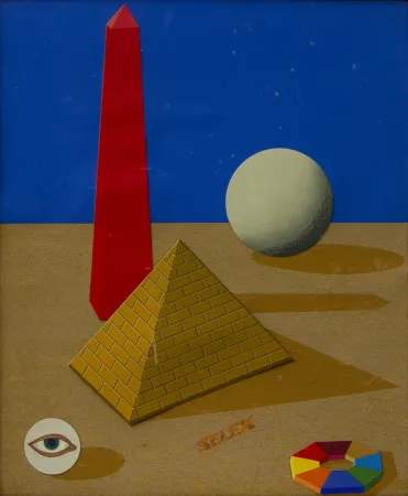 Siebdruck Del Pezzo - SENZA TITOLO