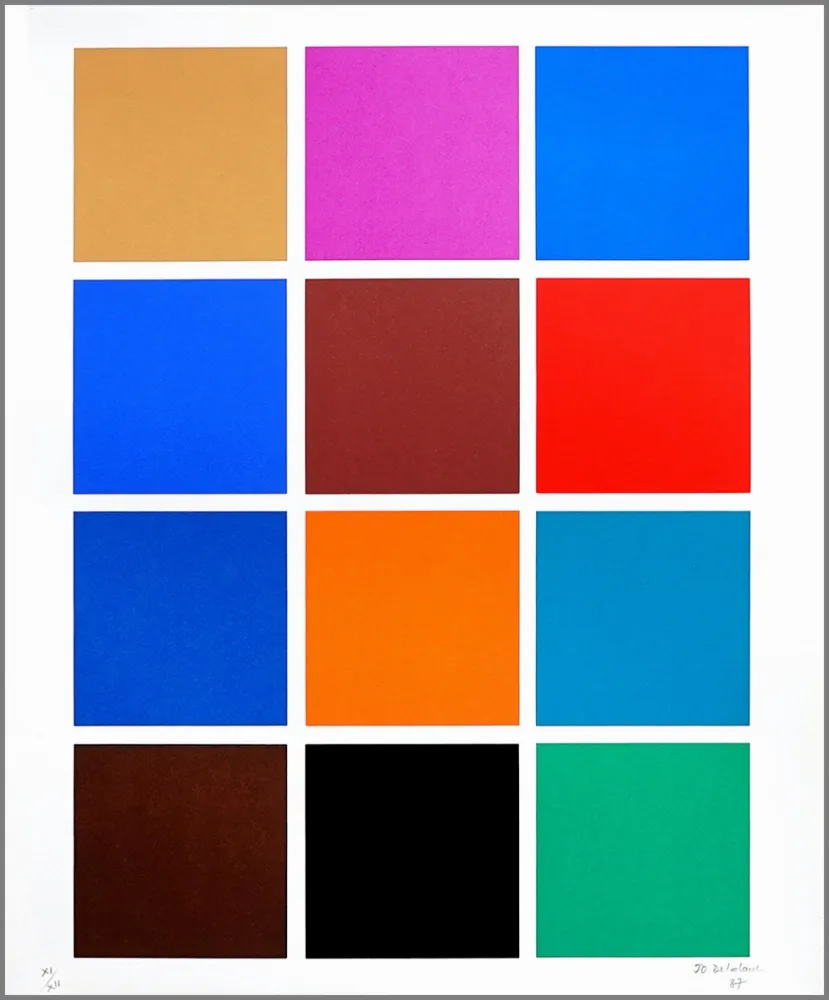 Siebdruck Delahaut - Sans titre