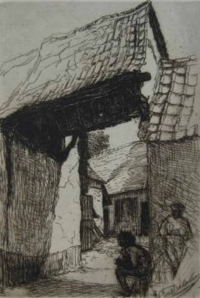 Stich Delatre - Dessous de porte