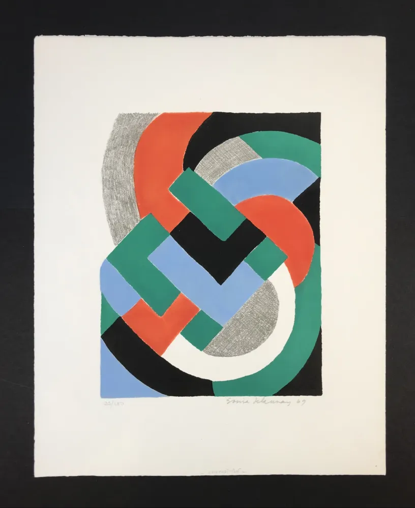 Siebdruck Delaunay - Composition