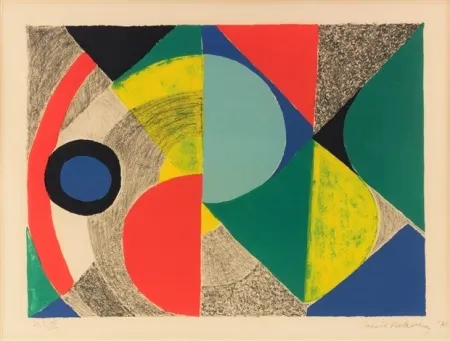 Lithographie Delaunay - Horizontale