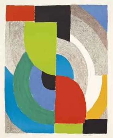 Siebdruck Delaunay - Olympie