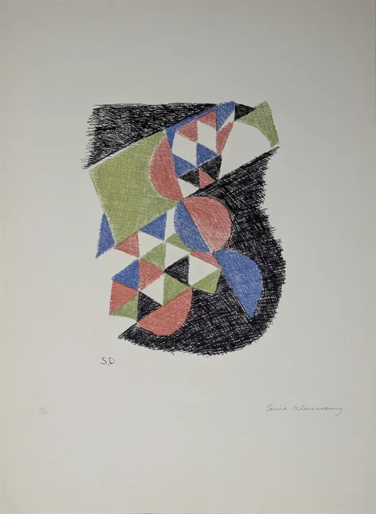 Radierung Delaunay - Sans titre 