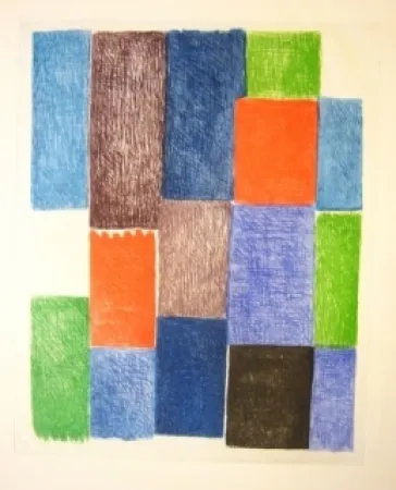 Radierung Und Aquatinta Delaunay - Sans titre