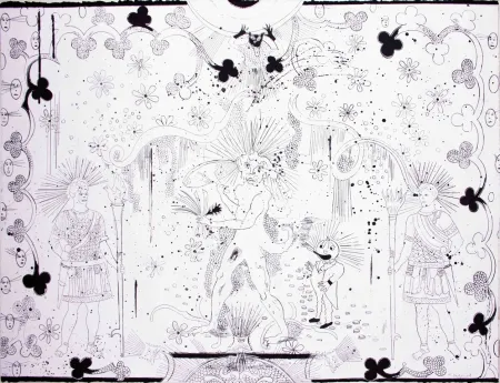 Radierung Delprat - Le Collectionneur