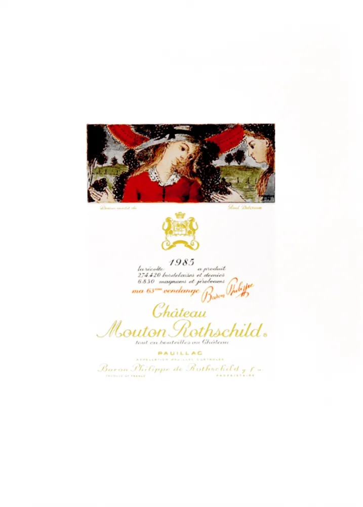 Lithographie Delvaux - Dessin inedite de Paul Delvaux 