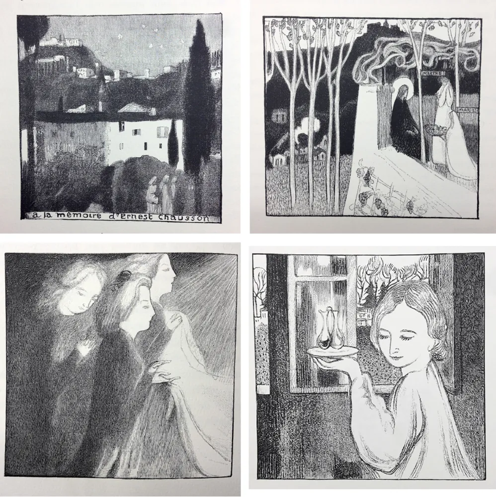 Illustriertes Buch Denis - L'IMITATION DE JÉSUS-CHRIST. 216 gravures sur bois (Ambroise Vollard, 1903)