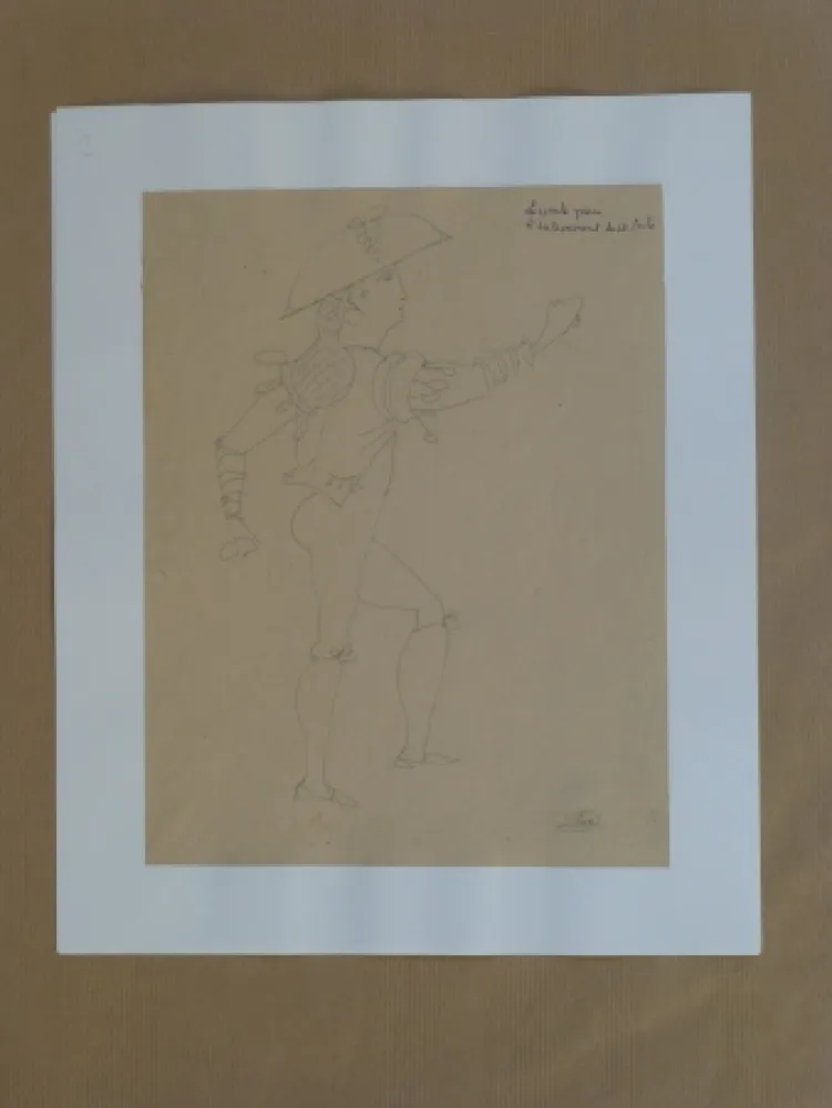 Keine Technische Derain - Le comte pour l'enlêvement du IV eme acte 