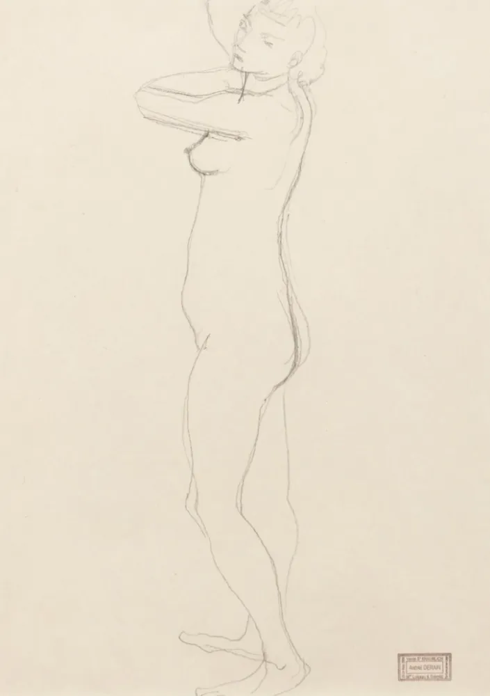 Keine Technische Derain - Standing nude 