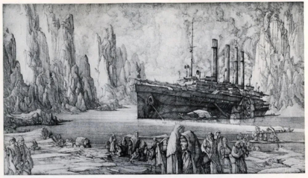 Stich Desmazières - Le Debarquement