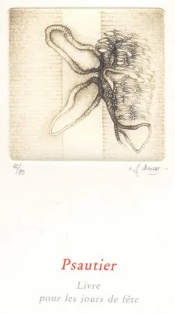 Illustriertes Buch Deux - Psautier