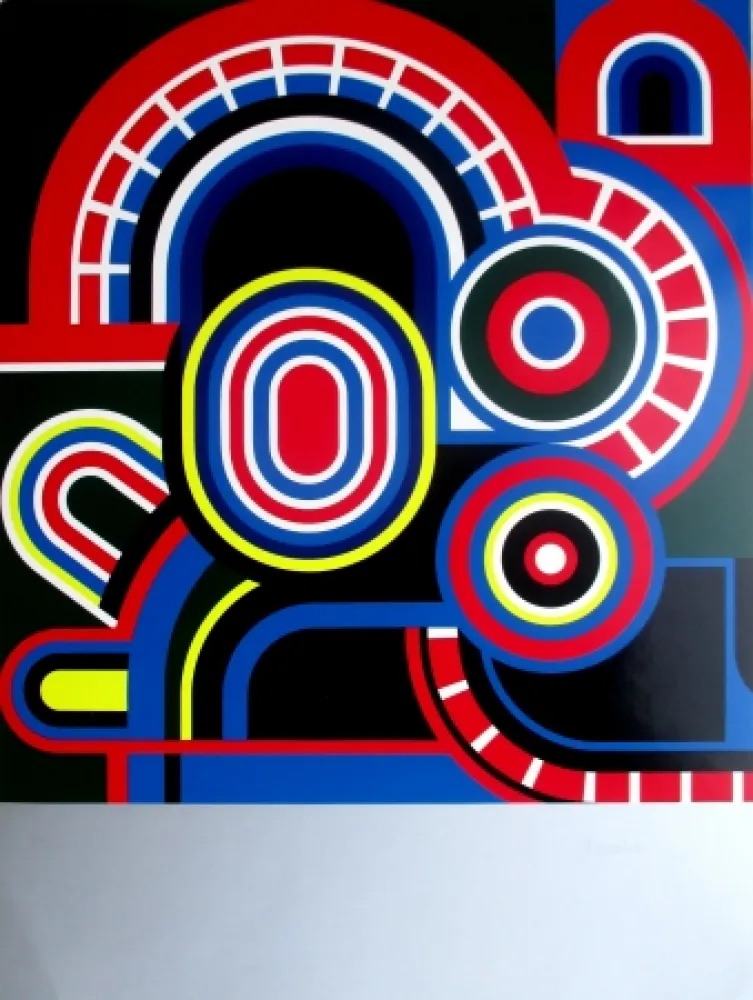 Siebdruck Dewasne - Composition I