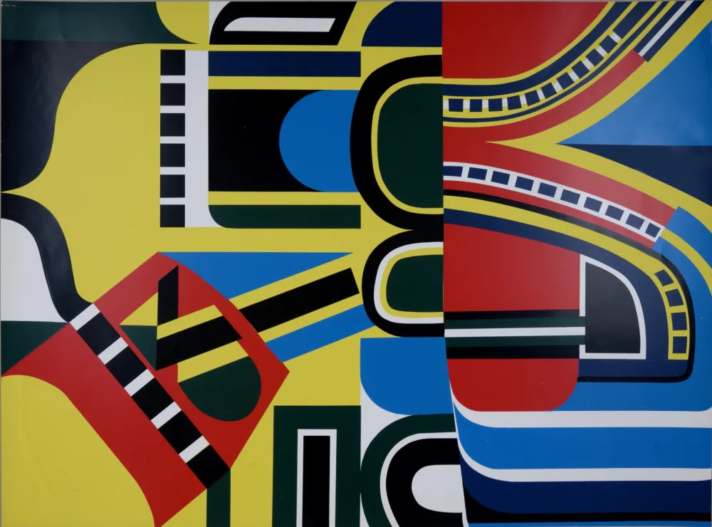 Siebdruck Dewasne - Composition III, 1969