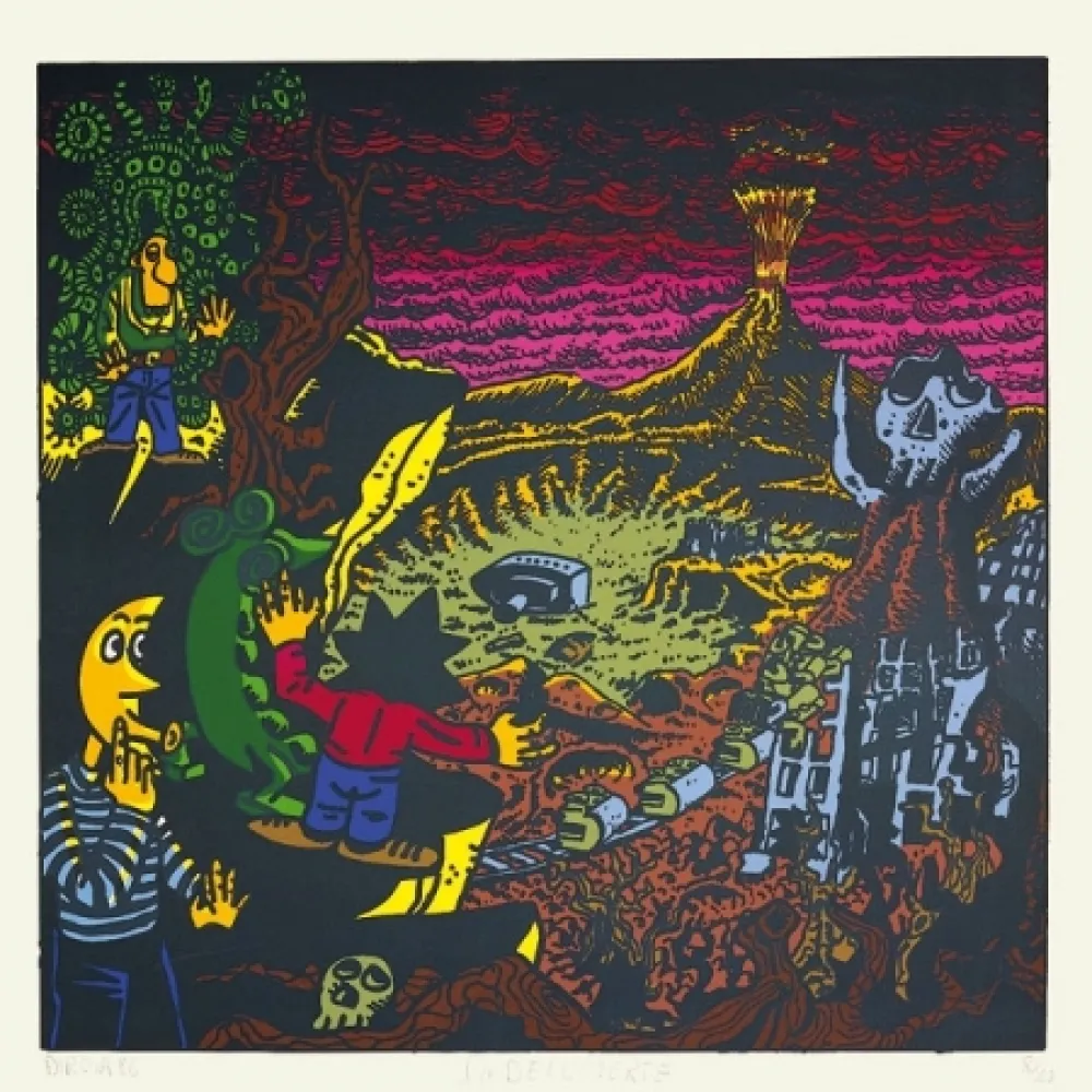 Siebdruck Di Rosa - Decouverte