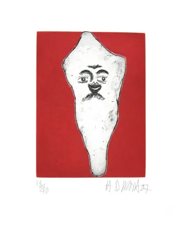 Radierung Di Rosa - Dent N°23