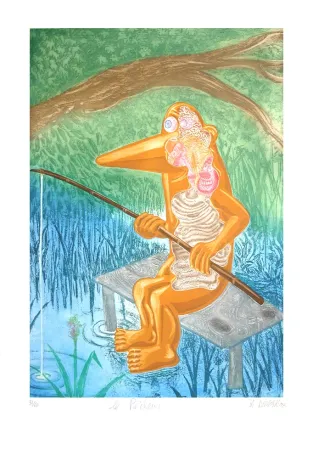 Stich Di Rosa - Le Pêcheur