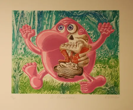 Stich Di Rosa - Le promeneur