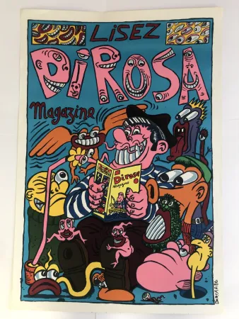 Plakat Di Rosa - Lisez Di Rosa Magazine