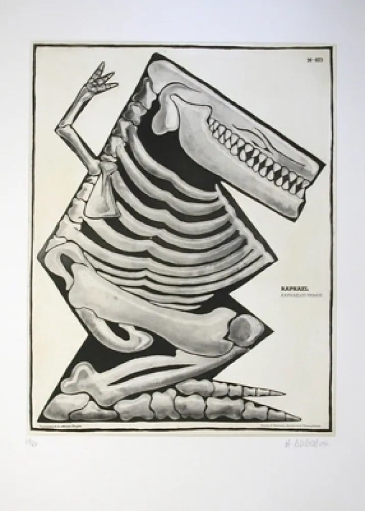 Radierung Und Aquatinta Di Rosa - Raphaël