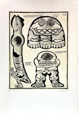 Stich Di Rosa - Squelette de Raymond