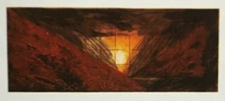 Radierung Und Aquatinta Dill - Aerial Landscape 1