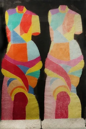 Holzschnitt Dine - 2 Kozo Venuses