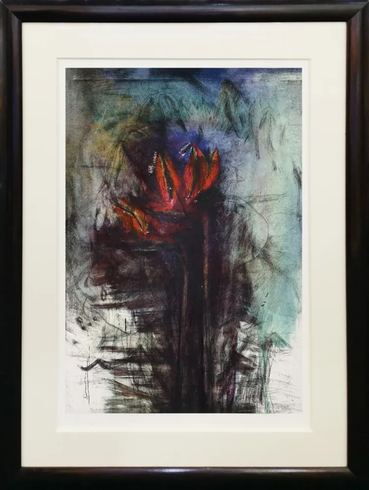 Siebdruck Dine - BIRD OF PARADISE