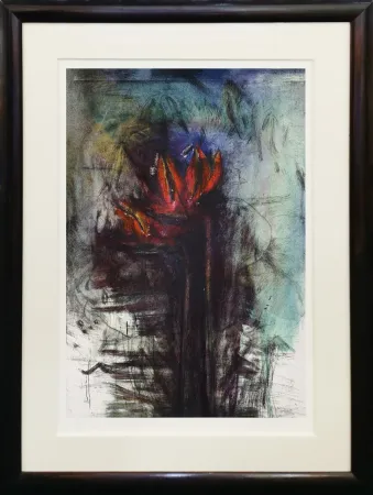 Siebdruck Dine - BIRD OF PARADISE