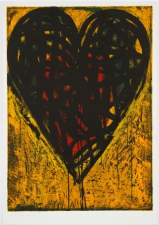 Holzschnitt Dine - It is Summer, 12 A.M.